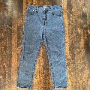 Madewell Perfect Vintage Jean (Dark Gray)  Size 29P